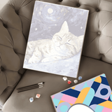 Sueño Felino (Pintura por Números) 40x50 cm