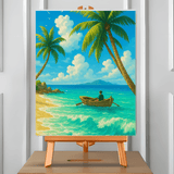 A Medio Remo (Pintura por Números) 40x50 cm