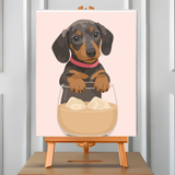 Mi Salchicha Favorita (Pintura por Números) 40x50 cm