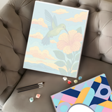 Vuelo del Colibrí (Pintura por Números) 40x50 cm