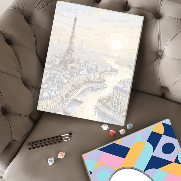 Atardecer en París (Pintura por Números) 40x50 cm