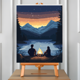 Bajo las Estrellas (Pintura por Números) 40x50 cm