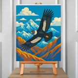 Cóndor Andino (Pintura por Números) 40x50 cm