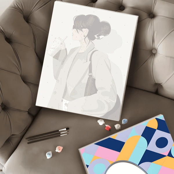 Girl Boss (Pintura por Números) 40x50 cm