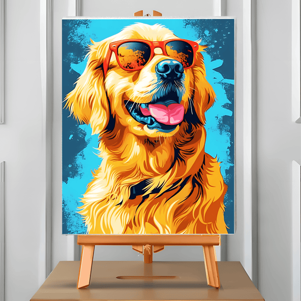 GOLDEN TAQUILLERO (Pintura por Números) 40x50 cm
