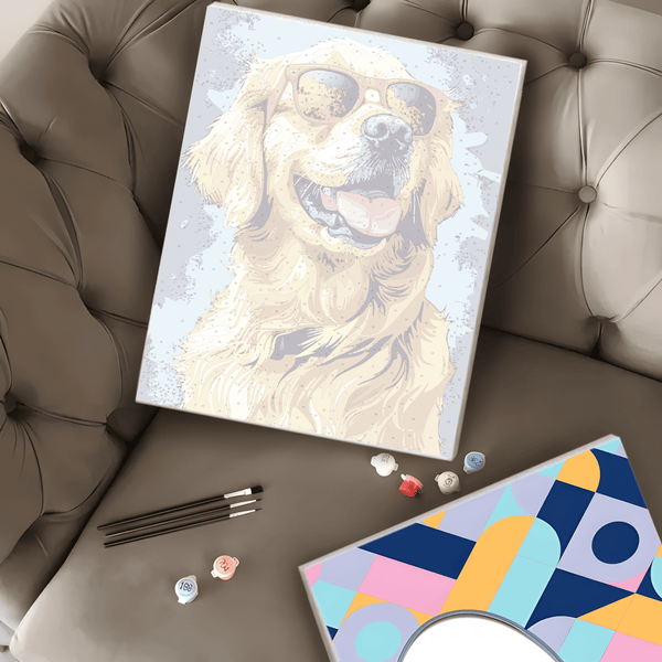 GOLDEN TAQUILLERO (Pintura por Números) 40x50 cm