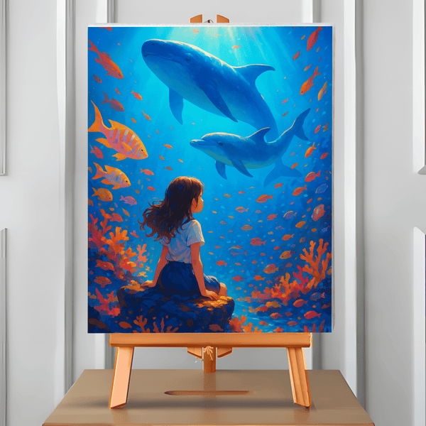Inmensidad Azul (Pintura por Números) 40x50 cm