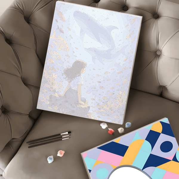 Inmensidad Azul (Pintura por Números) 40x50 cm