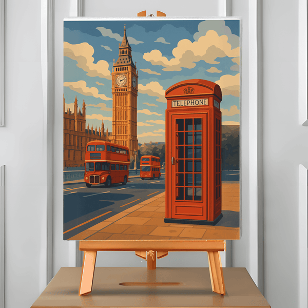 Londres (Pintura por Números) 40x50 cm
