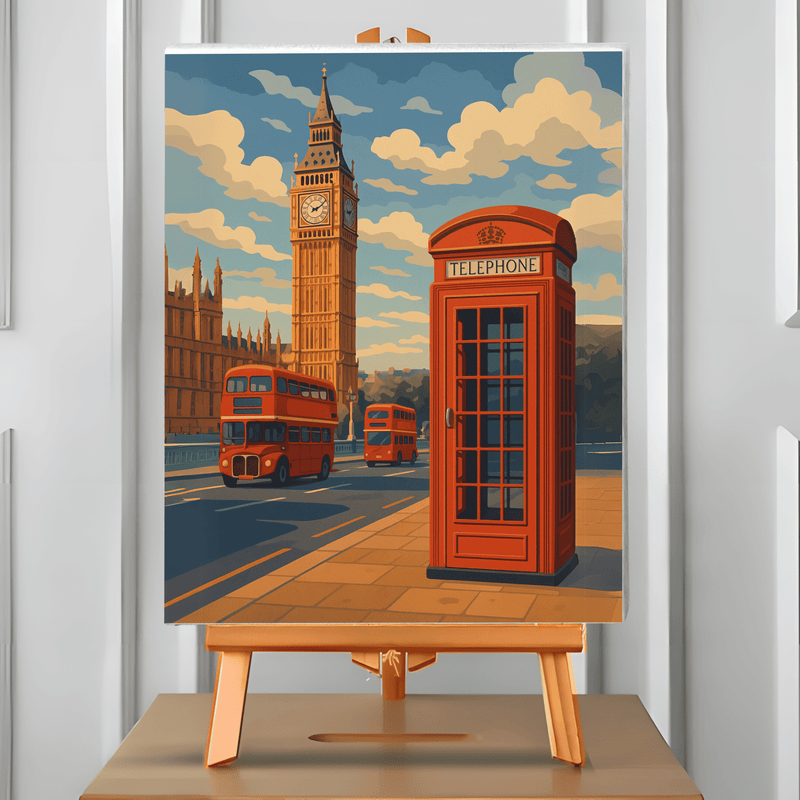 Londres (Pintura por Números) 40x50 cm