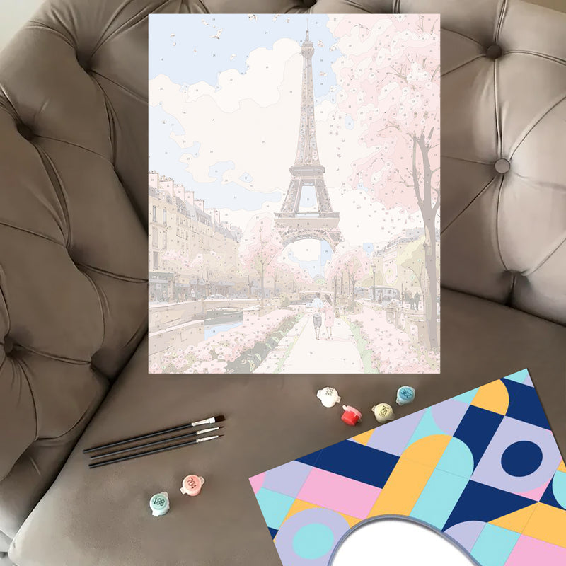 Torre Eiffel (Pintura por Números) 40x50 cm