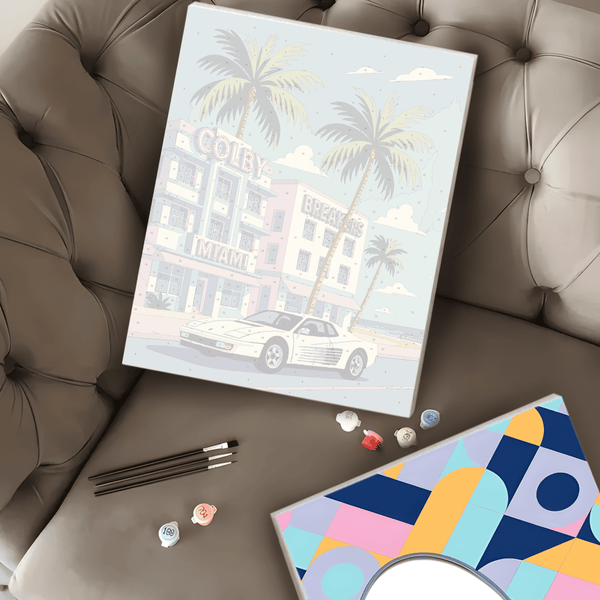 Miami (Pintura por Números) 40x50 cm