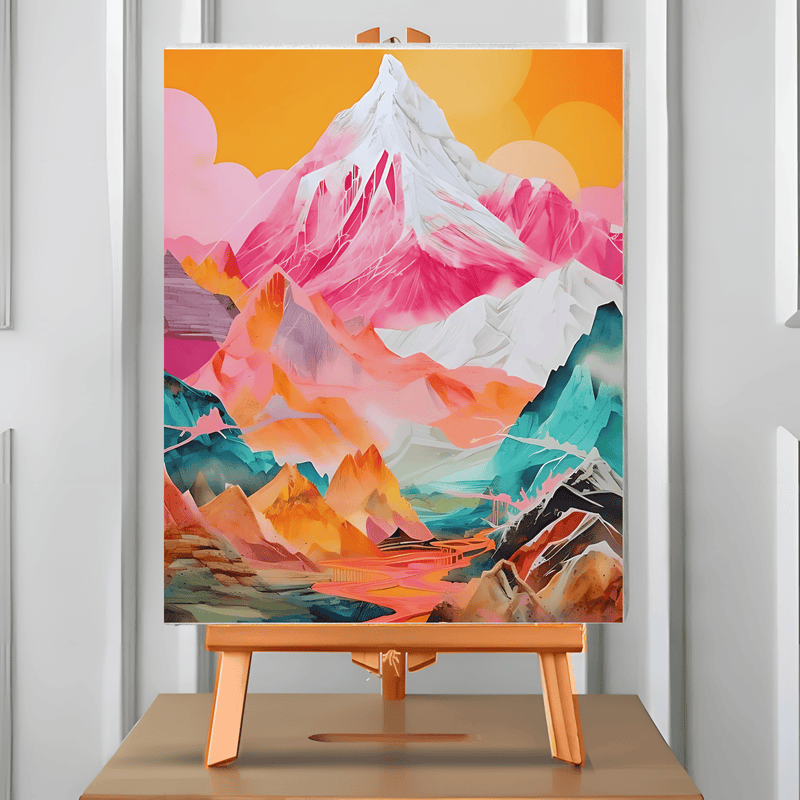 Monte Andino (Pintura por Números) 40x50 cm