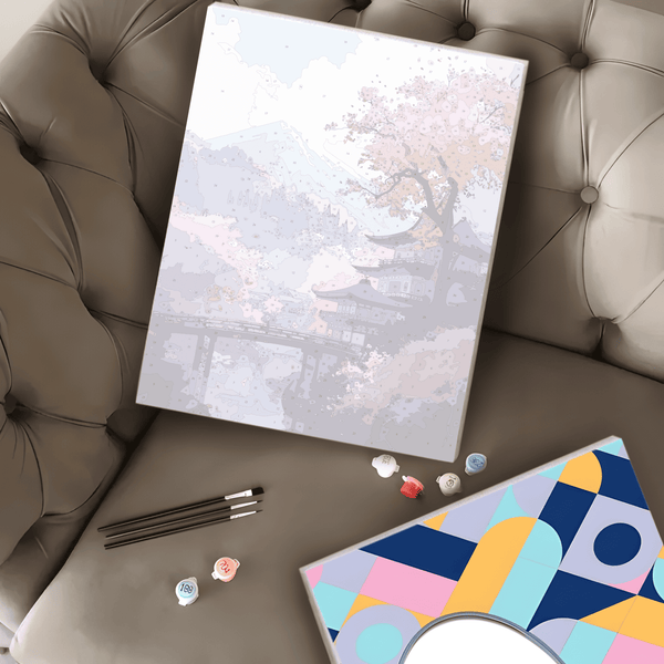 Monte Fuji (Pintura por Números) 40x50 cm
