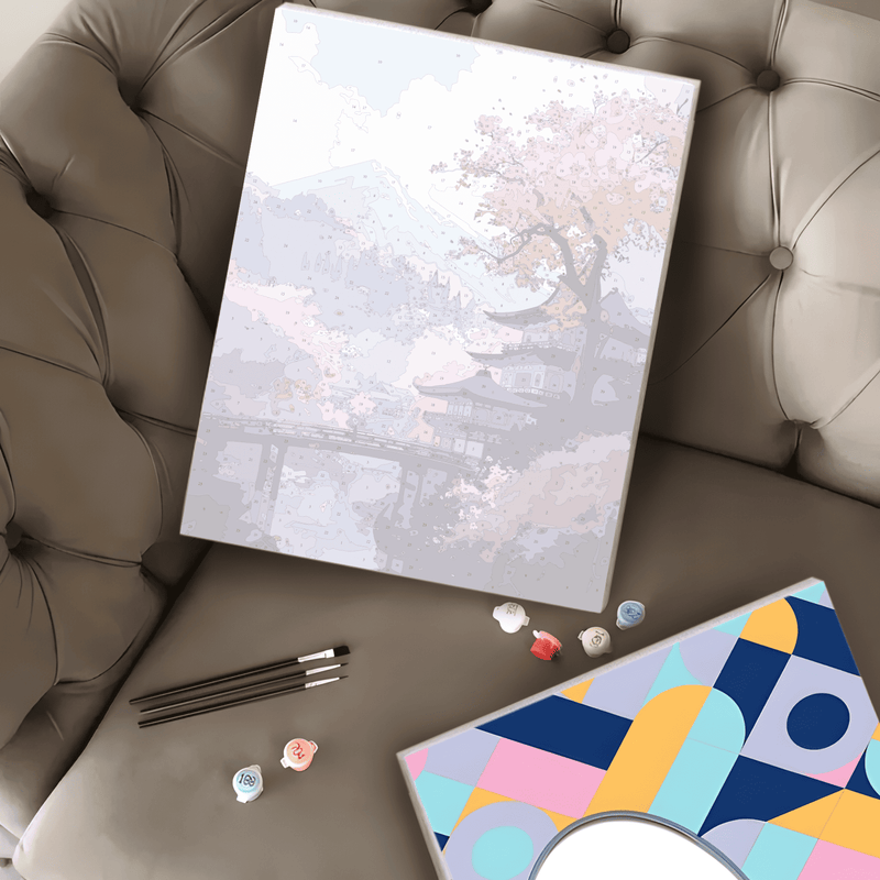 Monte Fuji (Pintura por Números) 40x50 cm