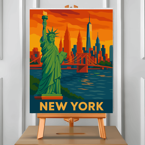 New York (Pintura por Números) 40x50 cm