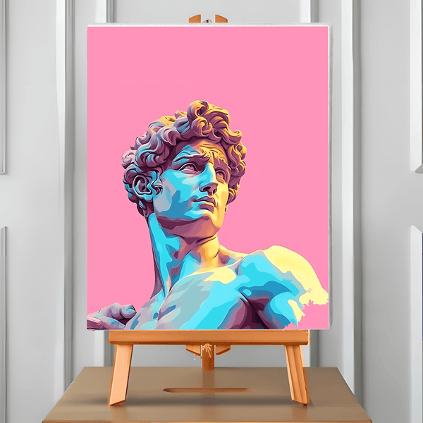 Pink David (Pintura por Números) 40x50 cm