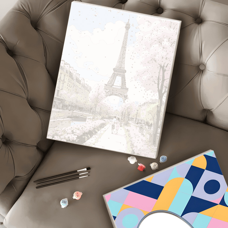 Torre Eiffel (Pintura por Números) 40x50 cm