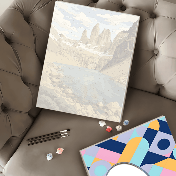 Torres del Paine (Pintura por Números) 40x50 cm
